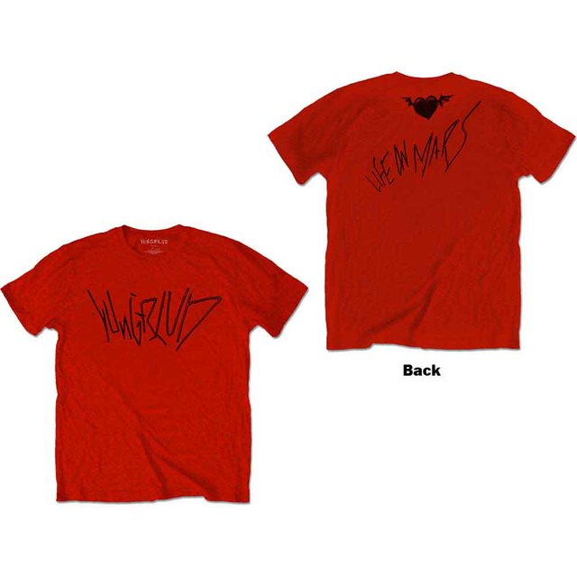 T-Shirt Unisexe Yungblud Life on Mars (Impression au Dos)