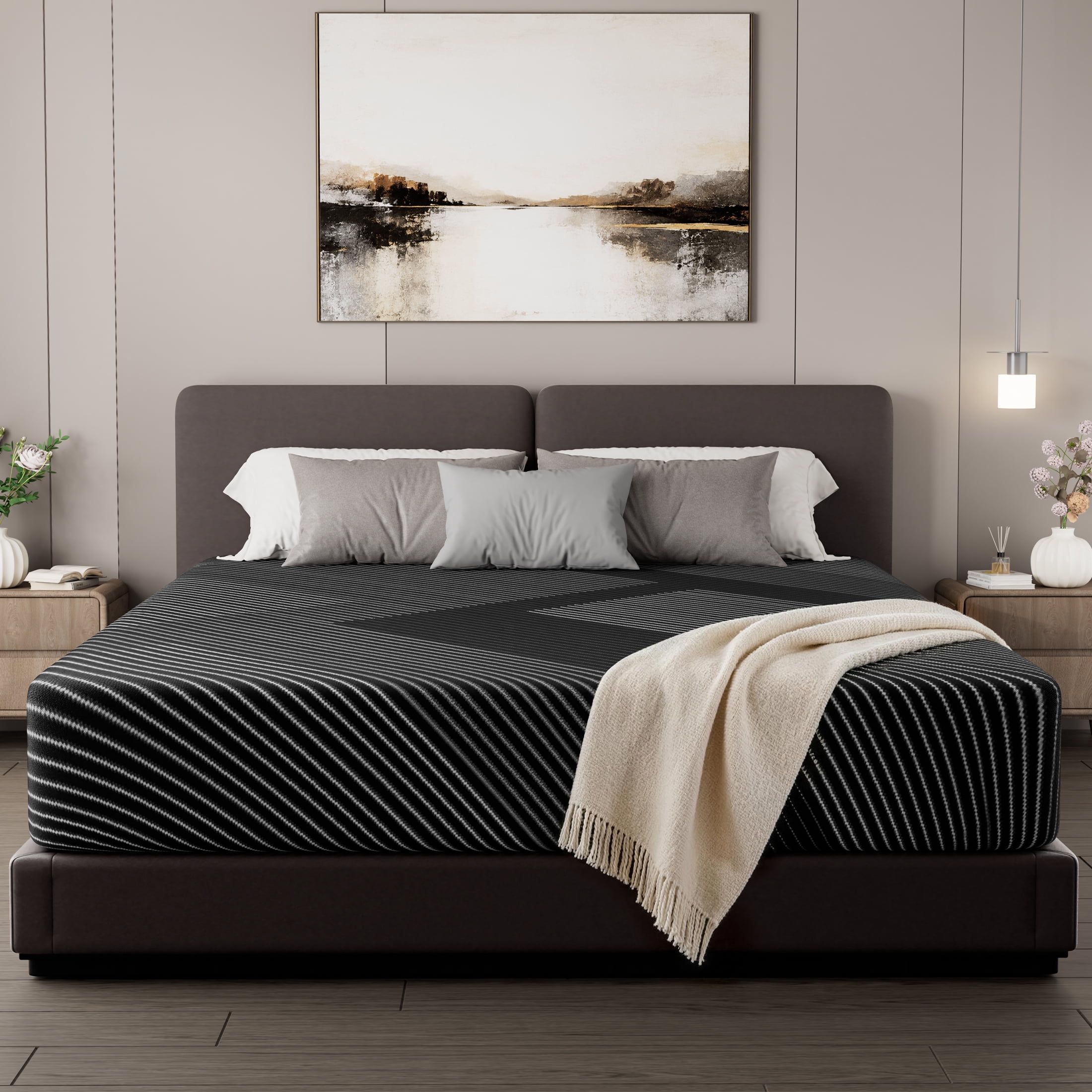 JYYA88BB 10-inch Full Size Gel Memory Foam Mattress, CertiPUR-US Certified, Bed-in-a-Box