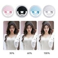 thumbnail image 6 of Selfie Ring Light with Phone Clip Usb Powered 3 Brightness Levels Portable Vanity Lighting for Live Streaming Recording Content Creators, UKHBMC | Bk, 6 of 8