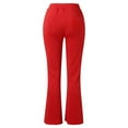 thumbnail image 5 of Delayuji Tall Yoga Pants for Women Long Yoga Pants for Workout Pants High Waist Athletic Workout Leggings Yoga Pant Womens Yoga Pants Red M, 5 of 5