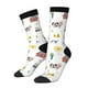 thumbnail image 1 of Balery Farm Animals Calcetas Largas con Estampado para Hombre y Mujer – Suaves y Transpirables, Talla Única (US 5-11), 1 of 6