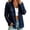 Navy, variant on Women's Lace Blazer Open Front Sheer Mesh Blazer Coats Elegant Long Sleeve Shirts Dressy Casual Lightweight Summer Jacket Fashion Crochet Jackets 2026 Summer Fall Outfits, Black, S