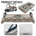 thumbnail image 6 of Aplkyhs Dreamcatcher Golf Cart Seat Covers 2 Seater Lightweight Golf Blanket for 2-Person Seats Club Car Soft and Comfortable Easy to Install Easy to Clean, 6 of 7