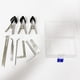 thumbnail image 5 of 9x Herramientas de mantenimiento de reparación de saxofón con caja de almacenamiento Kit de herramientas de reparación de saxofón práctico Gloria Mantenimiento de saxofón, 5 of 9