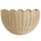 thumbnail image 1 of Cesta de pared de mimbre festoneada, cesta tejida a mano, cestas colgantes de pared de decoración festoneada, 1 of 7