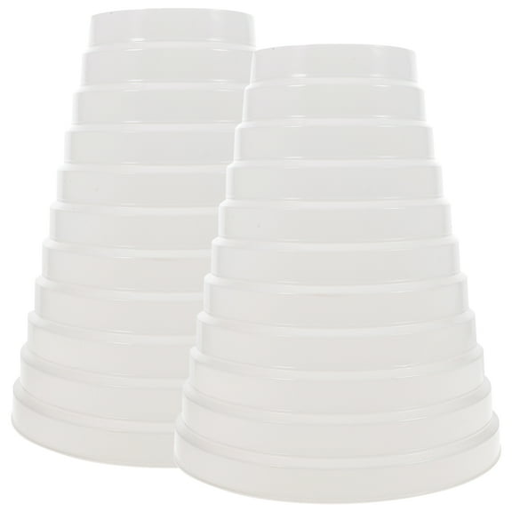 HONITANO Duct Adaptor Reducer PVC 2Pcs For Kitchen Ventilation