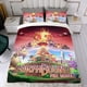 thumbnail image 4 of Película de Earthbound Conjunto de sábanas temático, trío de piezas, cómodo y amigable con la piel, diseño único, regalo de decoración para el hogar para familiares, amigos y fans,173cm *218cm, 4 of 6