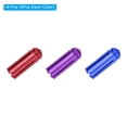 thumbnail image 3 of Uxcell Dart Flight Protectors Aluminum Dart Accessories, Purple Red Blue 9 Pack, 3 of 5