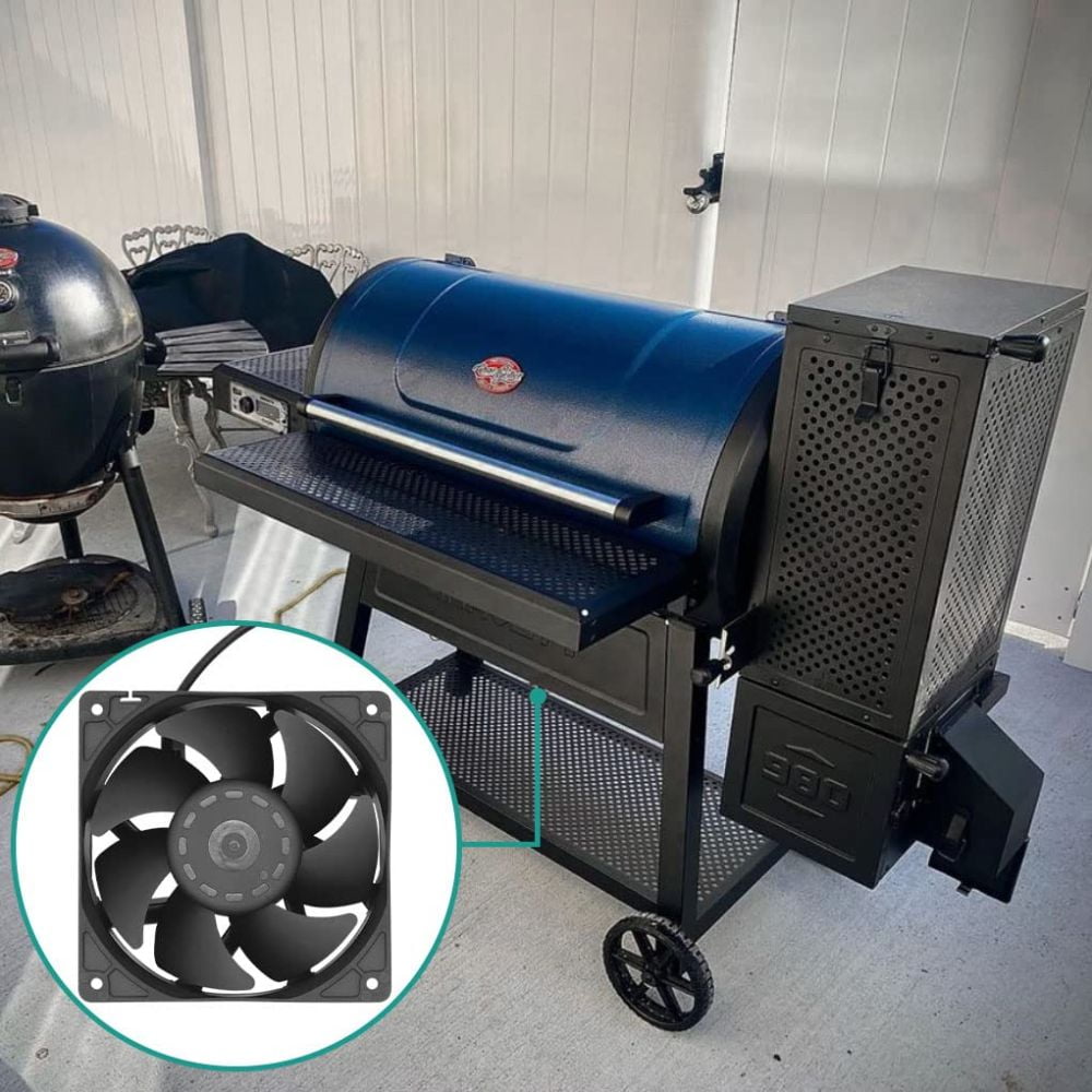 Buy Upgraded Precision Control Fan Replacement for Char-Griller Gravity