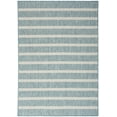 thumbnail image 3 of Nourison Positano Indoor/Outdoor Aqua Ivory 6' x 9' Area Rug (6x9), 3 of 9