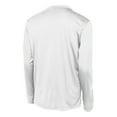 thumbnail image 6 of Mens Long Sleeve PosiCharge Competitor Polyester Tee Shirt White M, 6 of 8