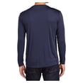 thumbnail image 2 of Mens Lightweight Tall Long Sleeve PosiCharge Polyester Competitor Tee True Navy 2XLT, 2 of 6
