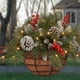 thumbnail image 4 of Guirnalda de Navidad artificial con luces LED blancas para decoración de interiores y exteriores, 4 of 7