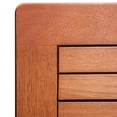 thumbnail image 4 of Sienna Brown Folding Serving Table, 4 of 5
