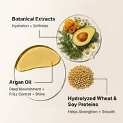 Karseell Collagen Hair Treatment Deep Repair Conditioning Argan Oil Collagen Hair Mask Essence for Dry Damaged Hair All Hair Types, 3.38floz 100ml