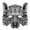 Wolf Mask, variant on Animal Wolf Costume Accessory Set,Cute Animal Werewolf Ears Tail and Gloves Cosplay Costume,Halloween Big Bad Wolf Outfit