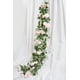 thumbnail image 2 of Nvzi 3 piezas de 6,56 pies de flores artificiales de rosa de seda para colgar en la boda, guirnaldas para decoración del hogar, exterior e interior, flores (champán), 2 of 5