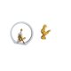 thumbnail image 5 of Estatua de niña,Estatuas de mujeres y niñas,figuritas decorativas elegantes,Escultura de arte abstracto,regalo creativo y moderno para el hogar.,Escultura de pollo,Escultura de, 5 of 8