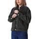 thumbnail image 4 of Chaqueta de mezclilla oversized para mujer INSPIRE CHIC con botones y bolsillos, 4 of 6