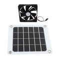 thumbnail image 4 of Solar Powered Ventilator, Solar Powered Exhaust Fan 5V 10W IP67 Waterproof Monocrystalline Solar Panel 20% Conversion Efficiency  For Greenhouse, 4 of 8
