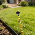 thumbnail image 5 of Fairy Wand Beaded Garden Stakes, Bee Garden Stakes Fairy Wand DIY Beaded Stakes, Garden Decor Includes Crystal Stopper Top, Bee Pendant, for Craft Supply, Outdoor Decorations, Black, 5 of 7