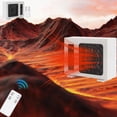 thumbnail image 4 of TIMIFIS Gadgets de Cuisine Radiateur Électrique Modèles Télécommandés Radiateur Portable Intérieur Chauffage Rapide Radiateur Compact Multivitesse Température Réglable Sûr et Silencieux pour Salle de Bain Bureau Cuisine et Salle à Manger, 4 of 9