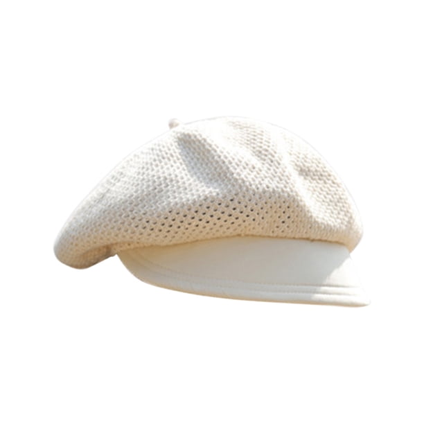 Boina ajustable de verano para mujer, fina, informal, transpirable, ideal para actividades al aire libre en verano.