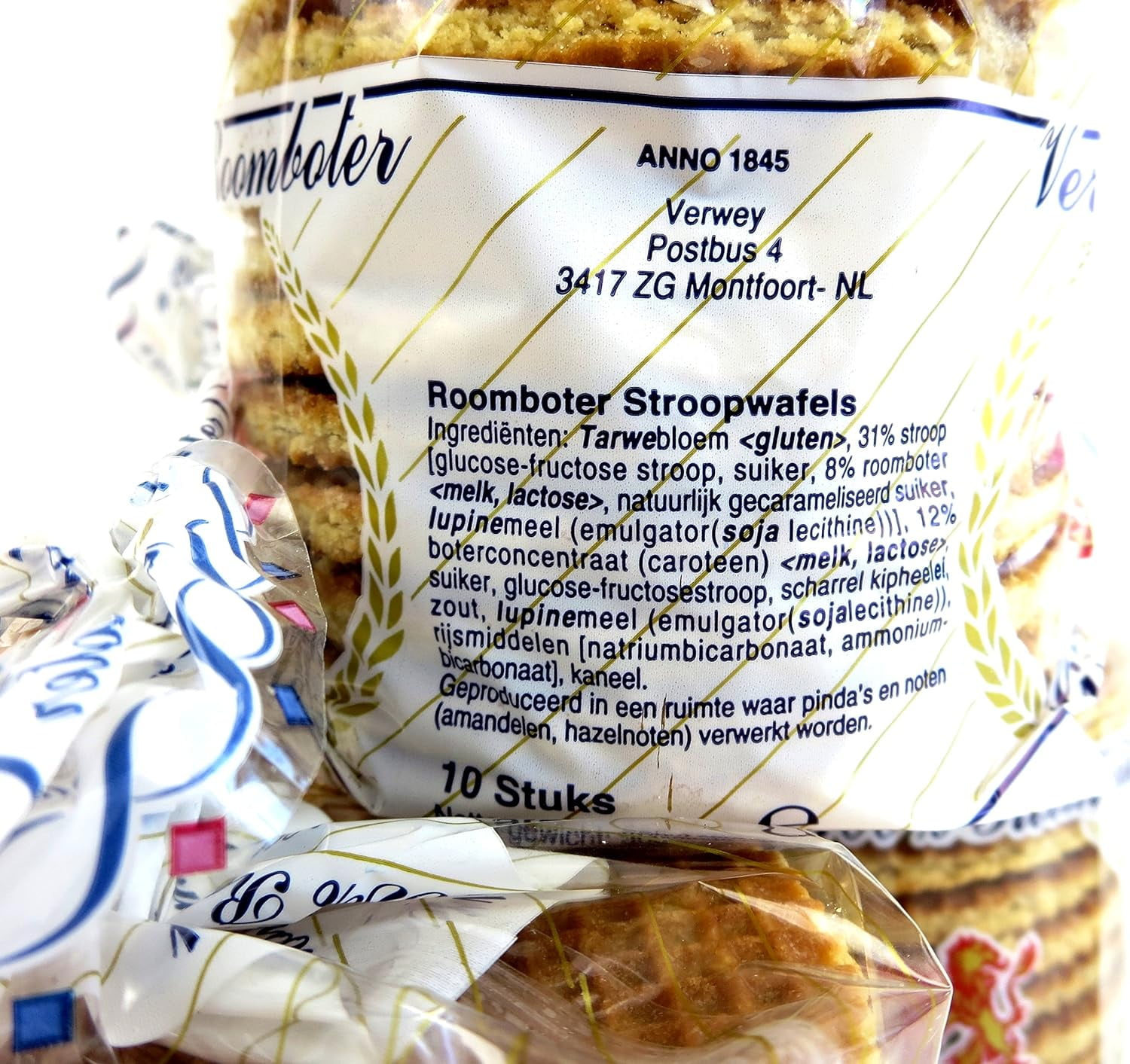 40 Count 100% Butter Syrupwafers (Stroopwafels 100% Butter) In Frustration Free Packaging