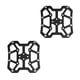 thumbnail image 1 of Naiovety 1 par de adaptadores de pedal adaptadores de plataforma sin clip universales para ciclismo de montaña Ciclismo Negro Naiovety OD009481-01, 1 of 1
