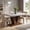 White Brown, variant on Fnova 47.24" Rectangular Farmhouse Dining Table, Wood Coffee Table for 4 People, Modern Kitchen Table for Dining Room, Brown (Chairs Not Included)