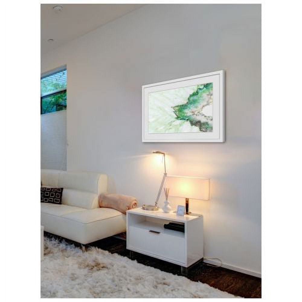 "Green Outline" Framed Painting Print