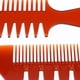 thumbnail image 4 of Para Cortar El Cabello Cepillo De Peluquería profesion Barberos s Salón - Color Té, 2 Piezas Yuyangstore Peine de dientes anchos para hombre, 4 of 8
