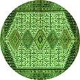 thumbnail image 1 of Ahgly Company Indoor Round Persian Green Traditional Area Rugs, 6' Round, 1 of 1