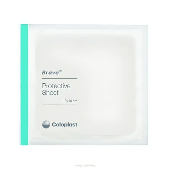 Brava Stoma Skin Protective Sheet - 4 Inches x 4 Inches, 10 Count