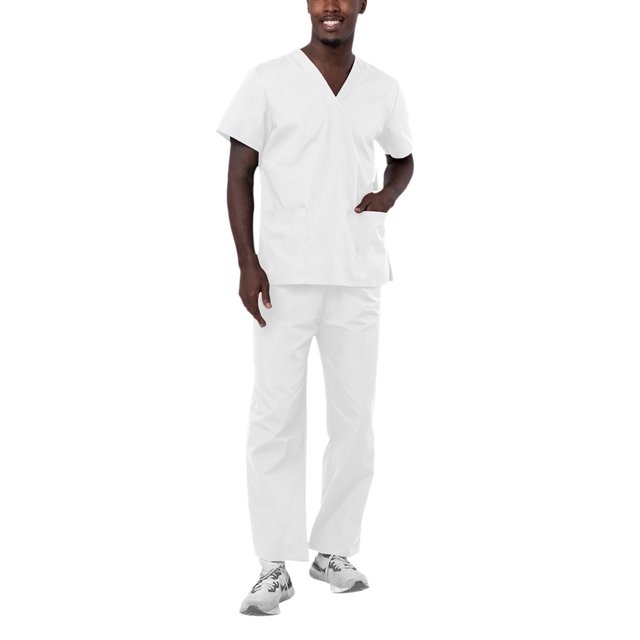 Adar Universal Unisex Scrubs - Unisex Drawstring Scrub Set