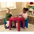 thumbnail image 3 of Little Tikes Table d'Activités avec 2 Chaises pour Enfants, Couleurs Primaires, 3 of 3