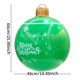 thumbnail image 3 of Adornos navideños, regalos navideños, bola inflable de PVC, decoración navideña para jardín, adorno colgante, bola inflable de Navidad, bola de PVC., 3 of 6