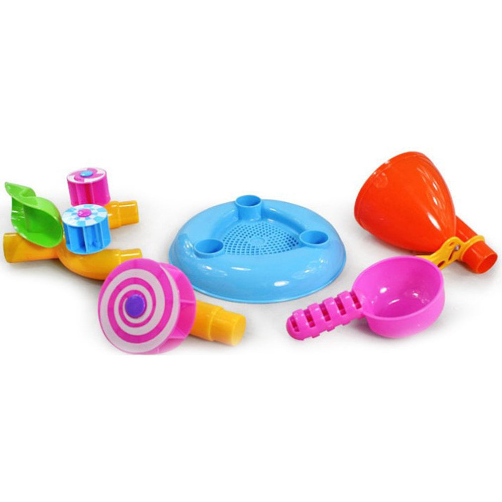 Windmill Waterwheel Play Sand Water Toys Kids Bath Swimming Beach Toy ed 