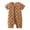 F, variant on Xuewenshw Summer Baby Short Sleeved Baby Baby Print Double Zipper Men's Baby Crawl Suit Bodysuit Boy Babies