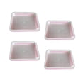 thumbnail image 4 of Bandejas germinadoras de semillas de 4 piezas, gran capacidad, germinación de plantas en interiores y exteriores rosa, 4 of 8
