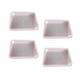 thumbnail image 4 of 4 bandejas para germinar semillas de jardín, para cultivar pasto de trigo, para semilleros, para propagación y germinación sin tierra. rosa, 4 of 9