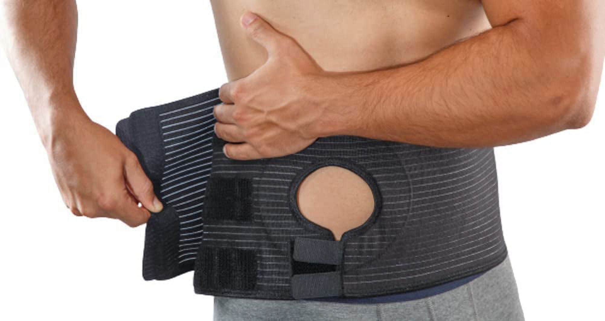 Movibrace Abdominal Ostomy Belt for Post-Operative Care After Colostomy or  Ileostomy Surgery (Small)