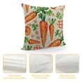 thumbnail image 4 of FUMJ  Easter Pillow Covers Easter Decorations Watercolor Carrots Throw Pillows Spring Farmhouse Decor Cushion Case for Sofa Couch, 4 of 5