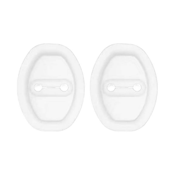 JoyMoreHome 2PCS Silicone Car Door Latch Protector, Car Door Lock Cover, Car Door Shock Absorber Pads