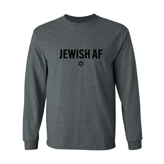 Jewish AF Adult Long Sleeve T-shirt