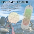 thumbnail image 2 of Unique Bargains Fishing Flashers High Visibility Lures Flashers for Fishing Improve Attraction Silver Tone 4 Pcs, 2 of 6