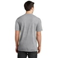 thumbnail image 2 of District Young Mens Very Important Tee with Pocket-S (Light Heather Grey), 2 of 6