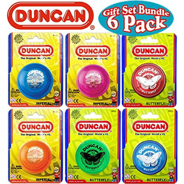 Duncan YoYo Imperial (3) & Butterfly (3) Deluxe Gift Set Bundle 6