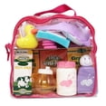thumbnail image 1 of JC TOYS Sac d'Accessoires pour Poupée de 20 Pcs, 1 of 4