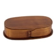 thumbnail image 4 of Japanese  Box, Wooden Lunch Box with Divider Double Layers Lunch Container Food Storage Container for Home Travel Office Picnic Students Workers, 4 of 7